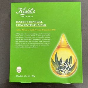 BRAND NEW Kiehls Instant Renewal Concentrate Mask- 4 pack